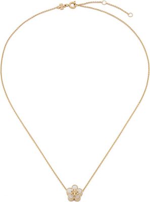 Naszyjnik elegancki Tory Burch ze sklepu: eobuwie.pl w kategorii: Naszyjniki - zdjęcie WP-EBWP-9KUZS-09B_0000306297197