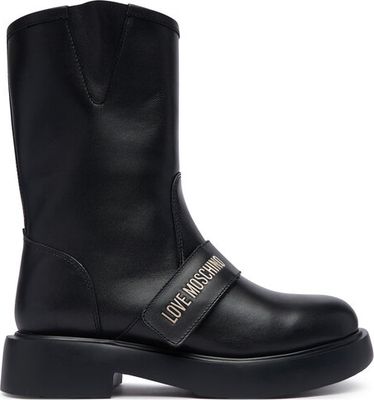 Botki jesienne Love Moschino ze sklepu: eobuwie.pl w kategorii: Botki - zdjęcie WP-EBWP-9KUZS-09B_0000306343153