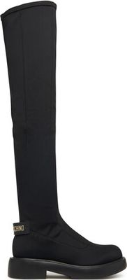 Kozaki damskie eleganckie Love Moschino ze sklepu: eobuwie.pl w kategorii: Kozaki damskie - zdjęcie WP-EBWP-9KUZS-09B_0000306343191