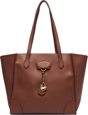 Shopper bag elegancka Love Moschino ze sklepu: eobuwie.pl w kategorii: Torby Shopper bag - zdjęcie WP-EBWP-9KUZS-09B_0000306356474