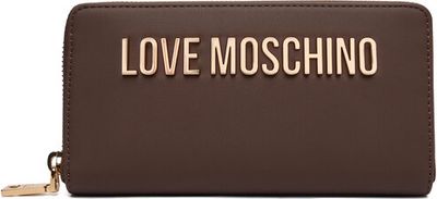 Portfel damski elegancki Love Moschino ze sklepu: eobuwie.pl w kategorii: Portfele damskie - zdjęcie WP-EBWP-9KUZS-09B_0000306356689
