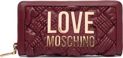 Portfel damski elegancki Love Moschino ze sklepu: eobuwie.pl w kategorii: Portfele damskie - zdjęcie WP-EBWP-9KUZS-09B_0000306356733