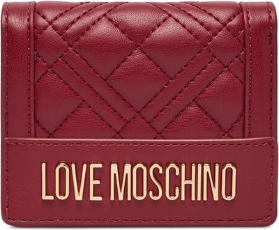 Love Moschino - Portfel damski elegancki ze sklepu: eobuwie.pl w kategorii: Portfele damskie - zdjęcie WP-EBWP-9KUZS-09B_0000306356757