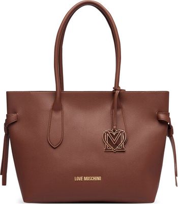 Shopper bag elegancka Love Moschino ze sklepu: eobuwie.pl w kategorii: Torby Shopper bag - zdjęcie WP-EBWP-9KUZS-09B_0000306357662