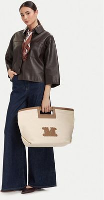 Shopper bag na wakacje Max Mara Beachwear ze sklepu: eobuwie.pl w kategorii: Torby Shopper bag - zdjęcie WP-EBWP-9KUZS-09B_0000306373860
