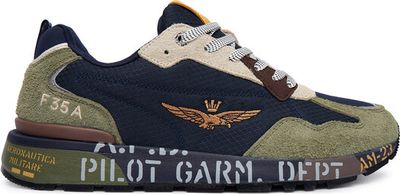 Buty sportowe męskie jesienne na wiosnę Aeronautica Militare ze sklepu: eobuwie.pl w kategorii: Buty sportowe męskie - zdjęcie WP-EBWP-9KUZS-09B_0000306516083