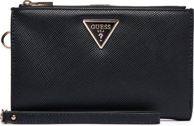 Guess - Portfel damski elegancki ze sklepu: eobuwie.pl w kategorii: Portfele damskie - zdjęcie WP-EBWP-9KUZS-09B_0190231978107