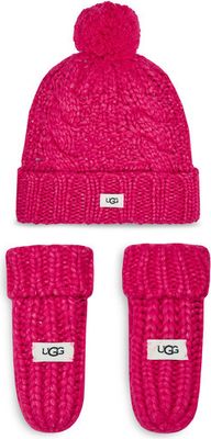 Czapka dziecięca UGG ze sklepu: eobuwie.pl w kategorii: Czapki dziecięce - zdjęcie WP-EBWP-9KUZS-09B_0191459209080