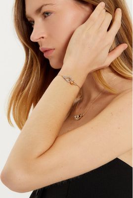 Tory Burch - Bransoletka elegancki ze sklepu: eobuwie.pl w kategorii: Bransoletki - zdjęcie WP-EBWP-9KUZS-09B_0197865174462