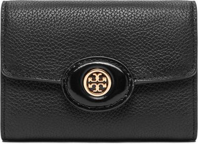 Portfel damski elegancki Tory Burch ze sklepu: eobuwie.pl w kategorii: Portfele damskie - zdjęcie WP-EBWP-9KUZS-09B_0197865317685