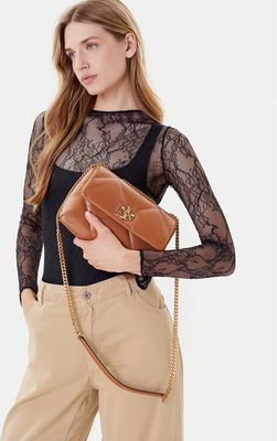 Kopertówka elegancka Tory Burch ze sklepu: eobuwie.pl w kategorii: Kopertówki - zdjęcie WP-EBWP-9KUZS-09B_0197865389033