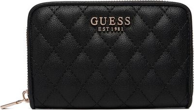 Guess - Portfel damski elegancki ze sklepu: eobuwie.pl w kategorii: Portfele damskie - zdjęcie WP-EBWP-9KUZS-09B_0198659022952