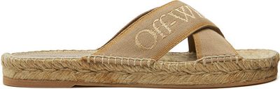 Espadryle damskie na lato Off-White ze sklepu: eobuwie.pl w kategorii: Espadryle damskie - zdjęcie WP-EBWP-9KUZS-09B_2230073527694