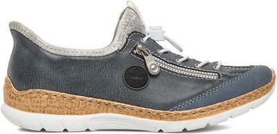Buty sportowe damskie jesienne Rieker ze sklepu: eobuwie.pl w kategorii: Buty sportowe damskie - zdjęcie WP-EBWP-9KUZS-09B_2230092736350