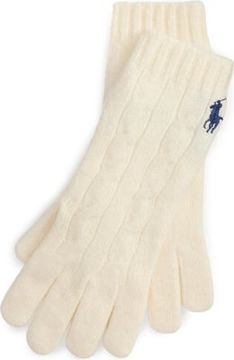 Rękawiczki Polo Ralph Lauren ze sklepu: eobuwie.pl w kategorii: Rękawiczki damskie - zdjęcie WP-EBWP-9KUZS-09B_3616853508456
