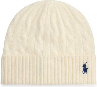 Czapka zimowa damska elegancka Polo Ralph Lauren ze sklepu: eobuwie.pl w kategorii: Czapki zimowe damskie - zdjęcie WP-EBWP-9KUZS-09B_3616853885946