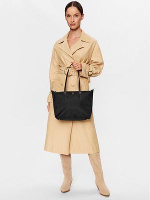 Shopper bag na wakacje LAUREN RALPH LAUREN ze sklepu: eobuwie.pl w kategorii: Torby Shopper bag - zdjęcie WP-EBWP-9KUZS-09B_3616858467963