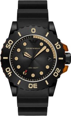 Zegarek Emporio Armani ze sklepu: eobuwie.pl w kategorii: Zegarki - zdjęcie WP-EBWP-9KUZS-09B_4064092213171