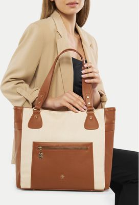Shopper bag na zimę BEVERLY HILLS POLO CLUB ze sklepu: eobuwie.pl w kategorii: Torby Shopper bag - zdjęcie WP-EBWP-9KUZS-09B_5903419784064