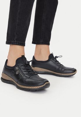 Buty sportowe damskie wiosenne Rieker ze sklepu: eobuwie.pl w kategorii: Buty sportowe damskie - zdjęcie WP-EBWP-9KUZS-09B_5905588677932