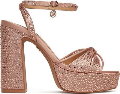 Sandały damskie na lato Nine West ze sklepu: eobuwie.pl w kategorii: Sandały damskie - zdjęcie WP-EBWP-9KUZS-09B_5906751043714