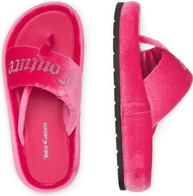 Juicy Couture - Klapki damskie na lato ze sklepu: eobuwie.pl w kategorii: Klapki damskie - zdjęcie WP-EBWP-9KUZS-09B_5906751063392