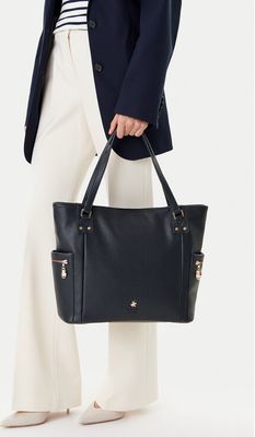 BEVERLY HILLS POLO CLUB - Shopper bag na lato ze sklepu: eobuwie.pl w kategorii: Torby Shopper bag - zdjęcie WP-EBWP-9KUZS-09B_5906751282090
