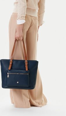 Shopper bag elegancka BEVERLY HILLS POLO CLUB ze sklepu: eobuwie.pl w kategorii: Torby Shopper bag - zdjęcie WP-EBWP-9KUZS-09B_5906751284339