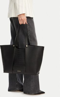 Gino Rossi - Shopper bag w stylu glamour elegancka ze sklepu: eobuwie.pl w kategorii: Torby Shopper bag - zdjęcie WP-EBWP-9KUZS-09B_5906751290002