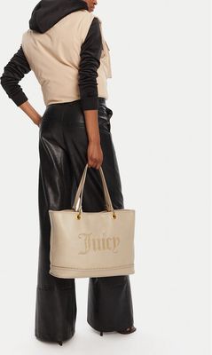 Shopper bag elegancka Juicy Couture ze sklepu: eobuwie.pl w kategorii: Torby Shopper bag - zdjęcie WP-EBWP-9KUZS-09B_5906751321201