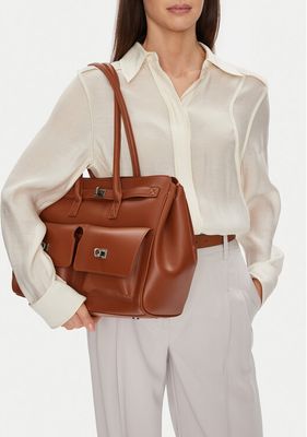 Shopper bag elegancka Gino Rossi ze sklepu: eobuwie.pl w kategorii: Torby Shopper bag - zdjęcie WP-EBWP-9KUZS-09B_5906751367469