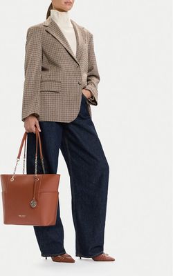 Shopper bag na zimę Nine West ze sklepu: eobuwie.pl w kategorii: Torby Shopper bag - zdjęcie WP-EBWP-9KUZS-09B_5906751367704