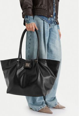 Shopper bag na zimę Nine West ze sklepu: eobuwie.pl w kategorii: Torby Shopper bag - zdjęcie WP-EBWP-9KUZS-09B_5906751533611