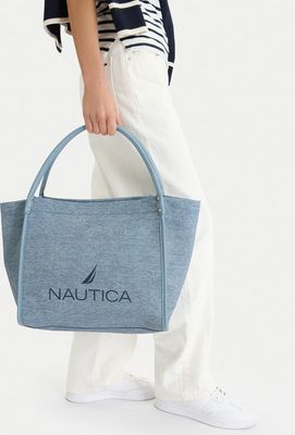 Shopper bag wakacyjna Nautica ze sklepu: eobuwie.pl w kategorii: Torby Shopper bag - zdjęcie WP-EBWP-9KUZS-09B_5906751560921