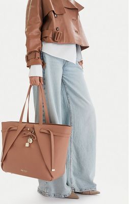 Shopper bag na lato Nine West ze sklepu: eobuwie.pl w kategorii: Torby Shopper bag - zdjęcie WP-EBWP-9KUZS-09B_5906751563595