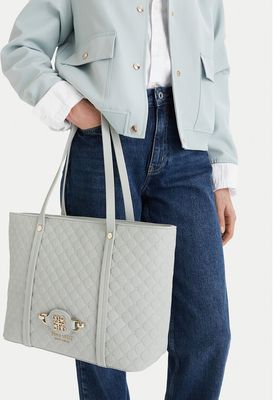 Shopper bag na wiosnę Nine West ze sklepu: eobuwie.pl w kategorii: Torby Shopper bag - zdjęcie WP-EBWP-9KUZS-09B_5906751663639