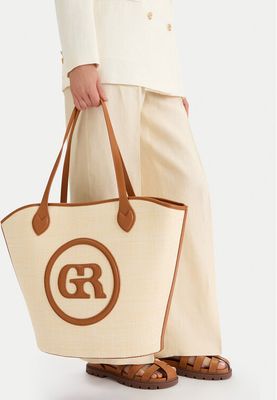 Shopper bag na wiosnę Gino Rossi ze sklepu: eobuwie.pl w kategorii: Torby Shopper bag - zdjęcie WP-EBWP-9KUZS-09B_5906751667422