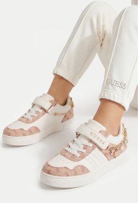 Guess - Buty sportowe dziecięce na wiosnę ze sklepu: eobuwie.pl w kategorii: Buty sportowe dziecięce - zdjęcie WP-EBWP-9KUZS-09B_5906751755099