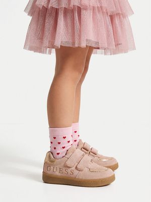 Buty sportowe dziecięce na wiosnę Guess ze sklepu: eobuwie.pl w kategorii: Buty sportowe dziecięce - zdjęcie WP-EBWP-9KUZS-09B_5906751803462