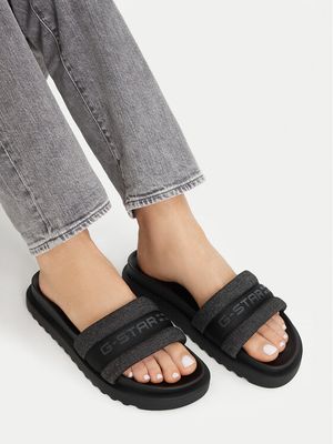 Klapki damskie na lato G-Star Raw ze sklepu: eobuwie.pl w kategorii: Klapki damskie - zdjęcie WP-EBWP-9KUZS-09B_5906751848906