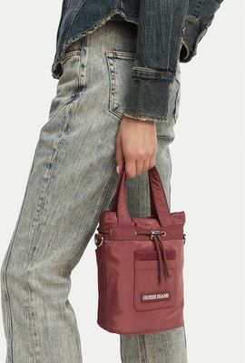 Torebka wakacyjna Guess Jeans ze sklepu: eobuwie.pl w kategorii: Torebki worki - zdjęcie WP-EBWP-9KUZS-09B_5906751861998