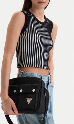 Listonoszka elegancka Guess Jeans ze sklepu: eobuwie.pl w kategorii: Listonoszki - zdjęcie WP-EBWP-9KUZS-09B_5906751862094