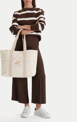 Shopper bag wakacyjna BEVERLY HILLS POLO CLUB ze sklepu: eobuwie.pl w kategorii: Torby Shopper bag - zdjęcie WP-EBWP-9KUZS-09B_5906751911815