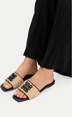 Klapki damskie na lato Nine West ze sklepu: eobuwie.pl w kategorii: Klapki damskie - zdjęcie WP-EBWP-9KUZS-09B_5906751947708
