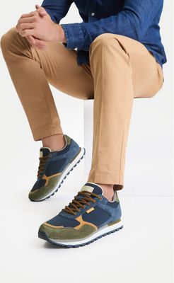Guess Jeans - Buty sportowe męskie na wiosnę ze sklepu: eobuwie.pl w kategorii: Buty sportowe męskie - zdjęcie WP-EBWP-9KUZS-09B_5906751958094