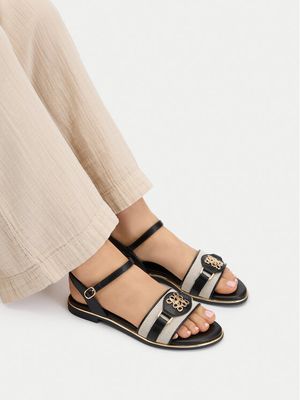 Sandały damskie na lato Nine West ze sklepu: eobuwie.pl w kategorii: Sandały damskie - zdjęcie WP-EBWP-9KUZS-09B_5907964010609