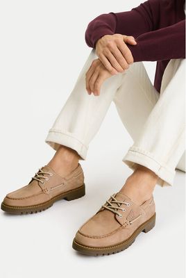 Guess Jeans - Mokasyny męskie na wiosnę ze sklepu: eobuwie.pl w kategorii: Mokasyny męskie - zdjęcie WP-EBWP-9KUZS-09B_5907964017455