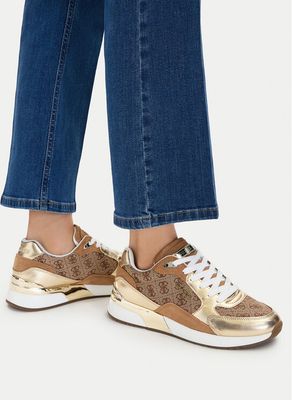 Buty sportowe damskie na wiosnę Guess ze sklepu: eobuwie.pl w kategorii: Buty sportowe damskie - zdjęcie WP-EBWP-9KUZS-09B_5907964053767