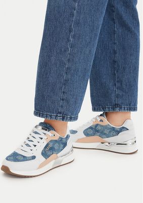 Buty sportowe damskie na wiosnę Guess ze sklepu: eobuwie.pl w kategorii: Buty sportowe damskie - zdjęcie WP-EBWP-9KUZS-09B_5907964065722