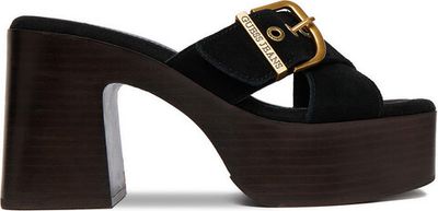 Klapki damskie Guess Jeans ze sklepu: eobuwie.pl w kategorii: Klapki damskie - zdjęcie WP-EBWP-9KUZS-09B_5907964071624